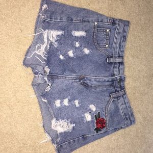 Jean shorts